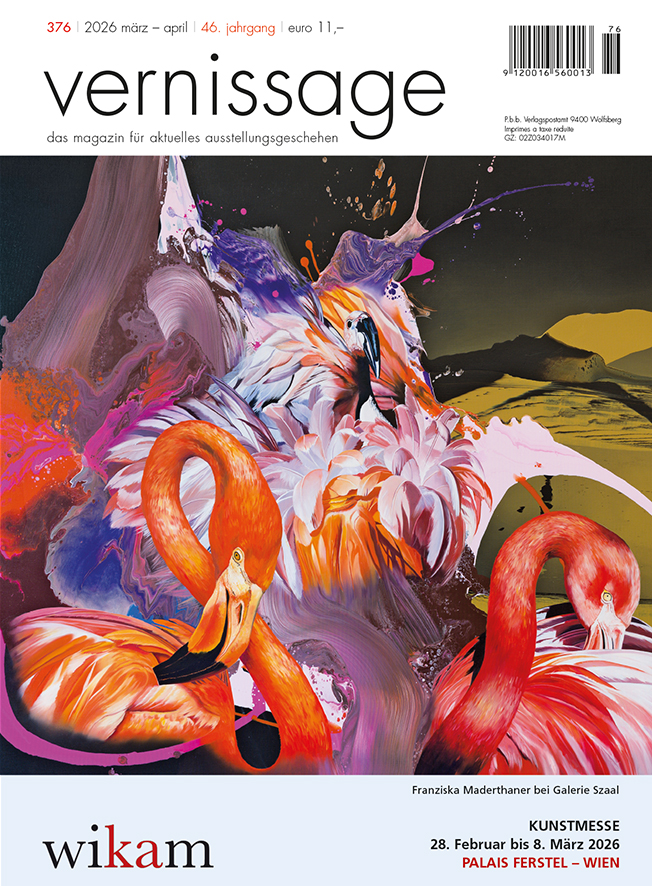 Aktuelle Ausgabe der Vernissage
